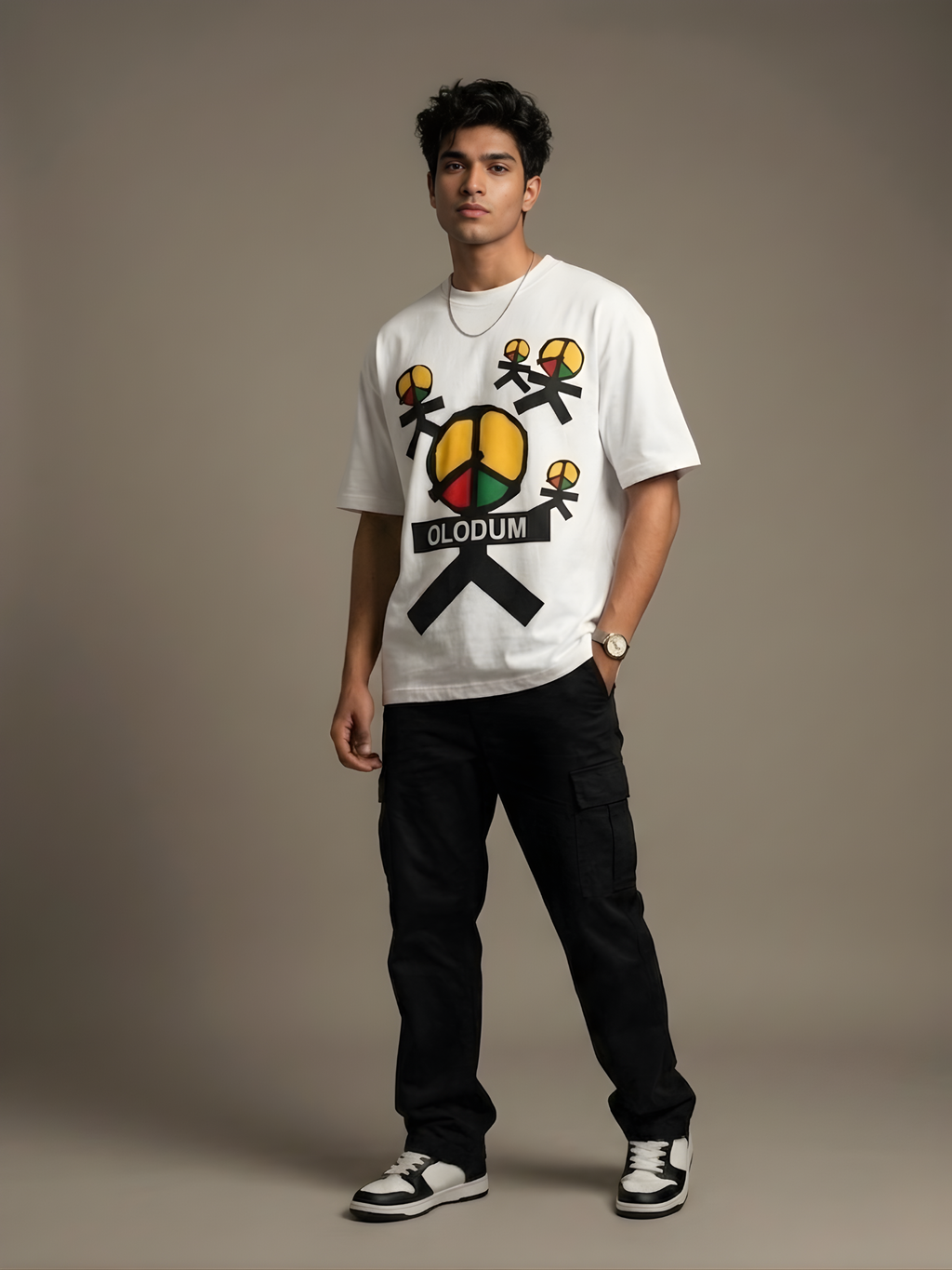 Michael Jackson Olodum Premium Afro-Brazilian Culture Oversized T-Shirt