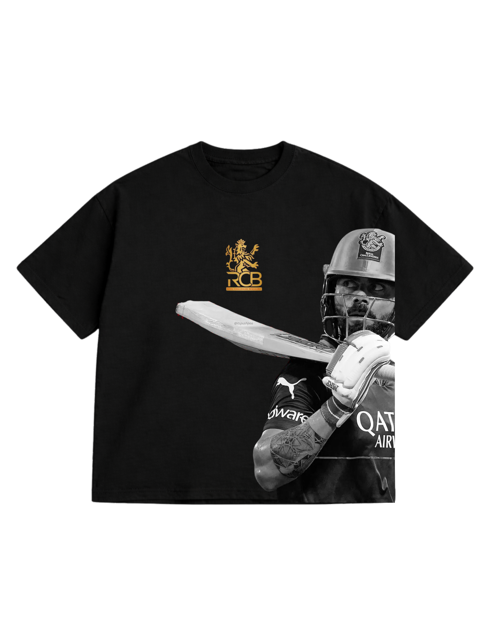 Virat Kohli Aesthetic Oversized T-Shirt