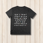 Kick You in the Crotch Spit on Your Neck Fantastic T‑Shirt – Funny Friends Rachel Quote Tee