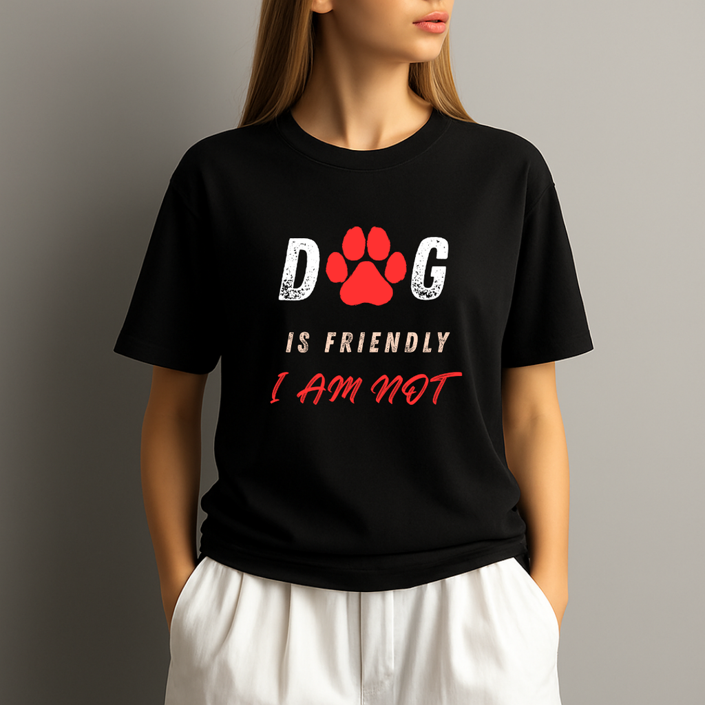 Dog Is Friendly — I Am Not