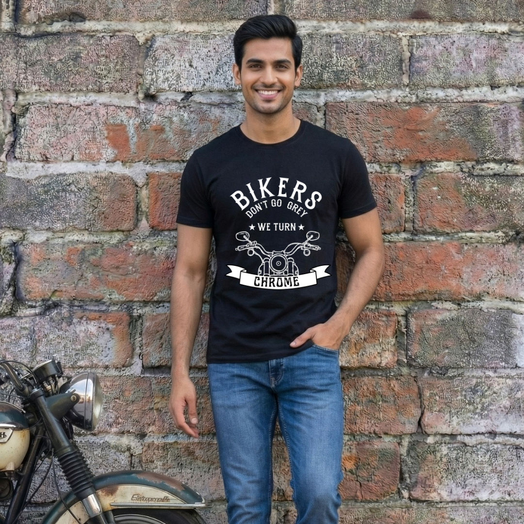 Bikers Don’t Go Grey - We Turn Chrome