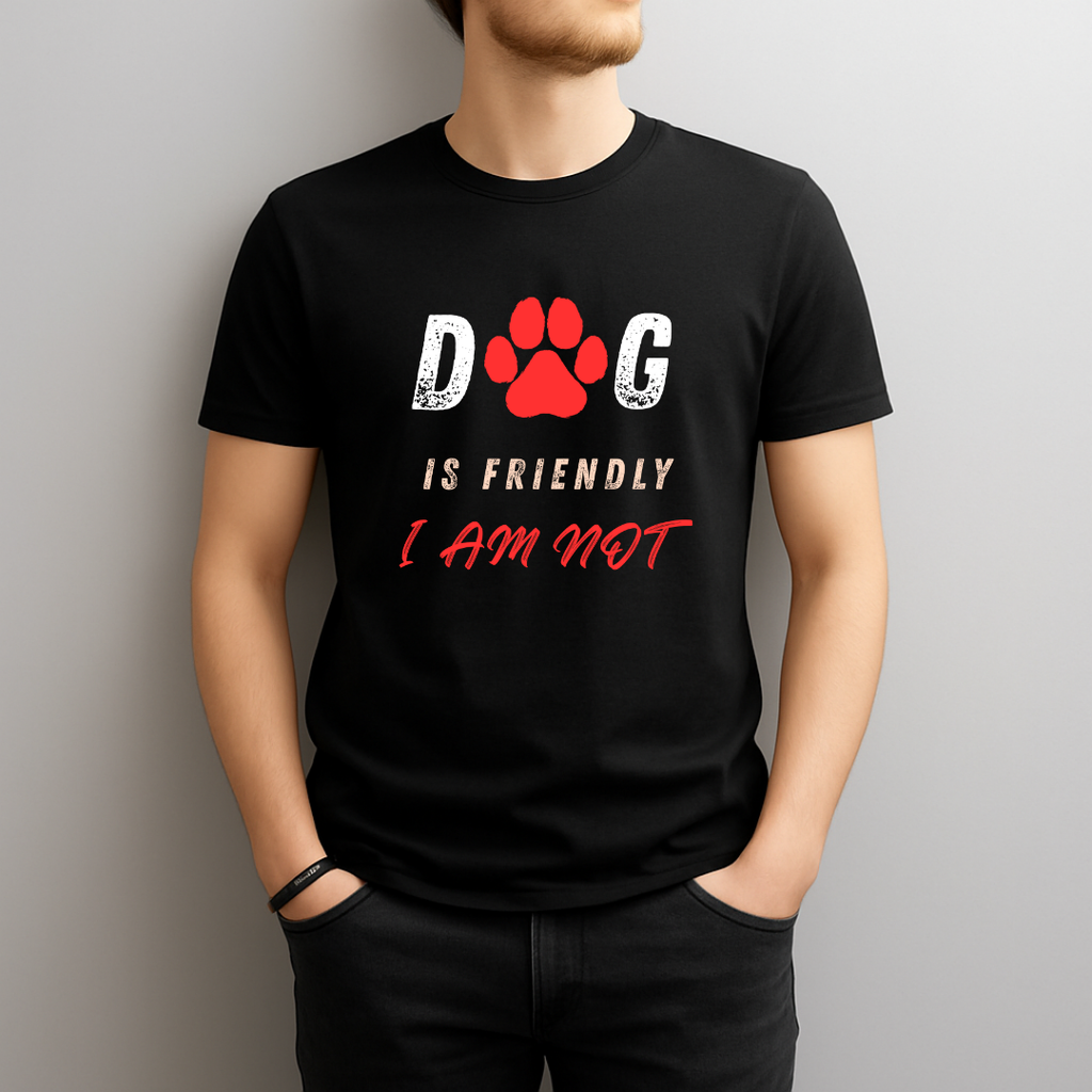 Dog Is Friendly — I Am Not