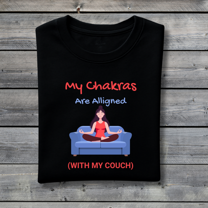 My Chakras Are Aligned (With My Couch)