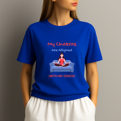 My Chakras Are Aligned (With My Couch)