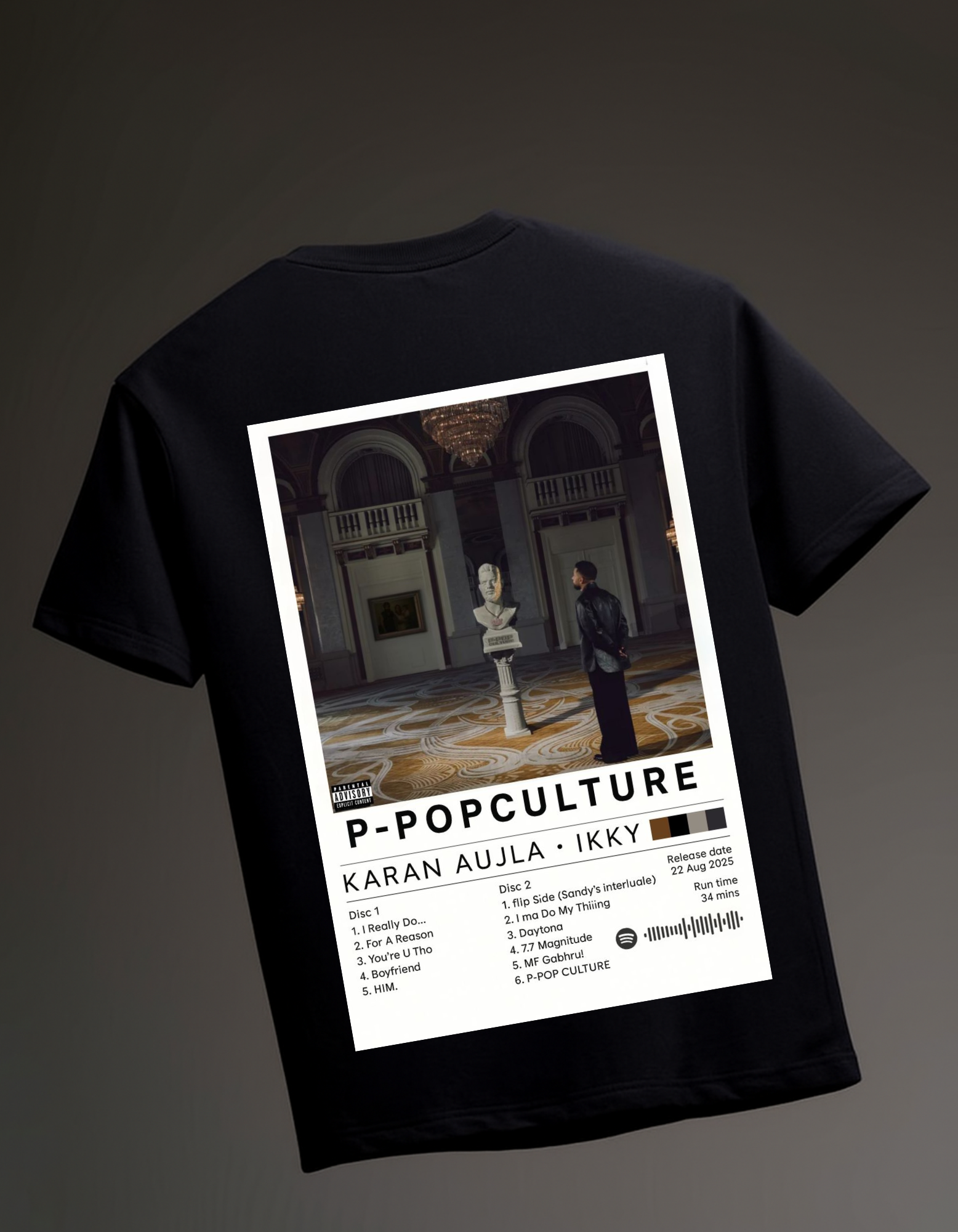 POP Karan Aujla Oversized T-shirt