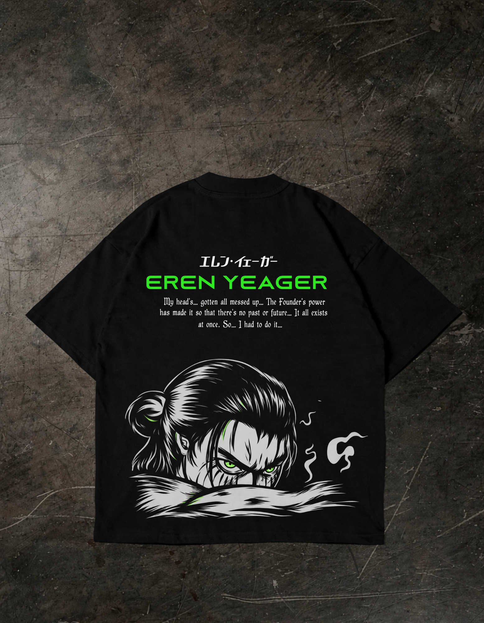 Eren Yeager Oversized T-Shirt