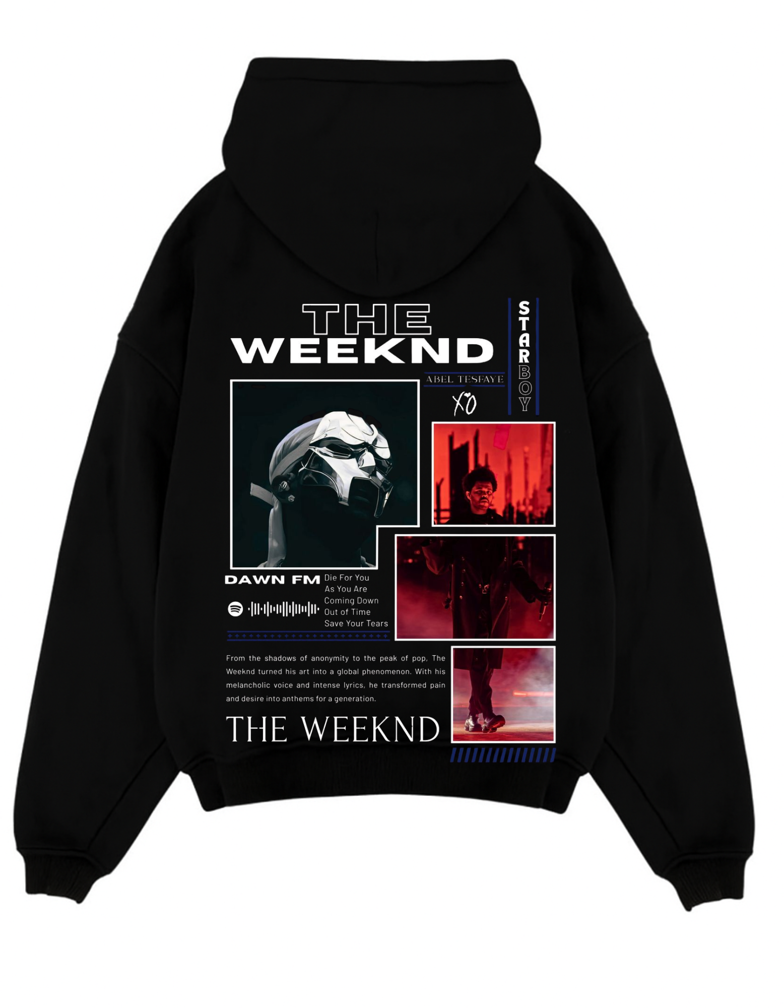 THE WEEKND Oversized Hoodie