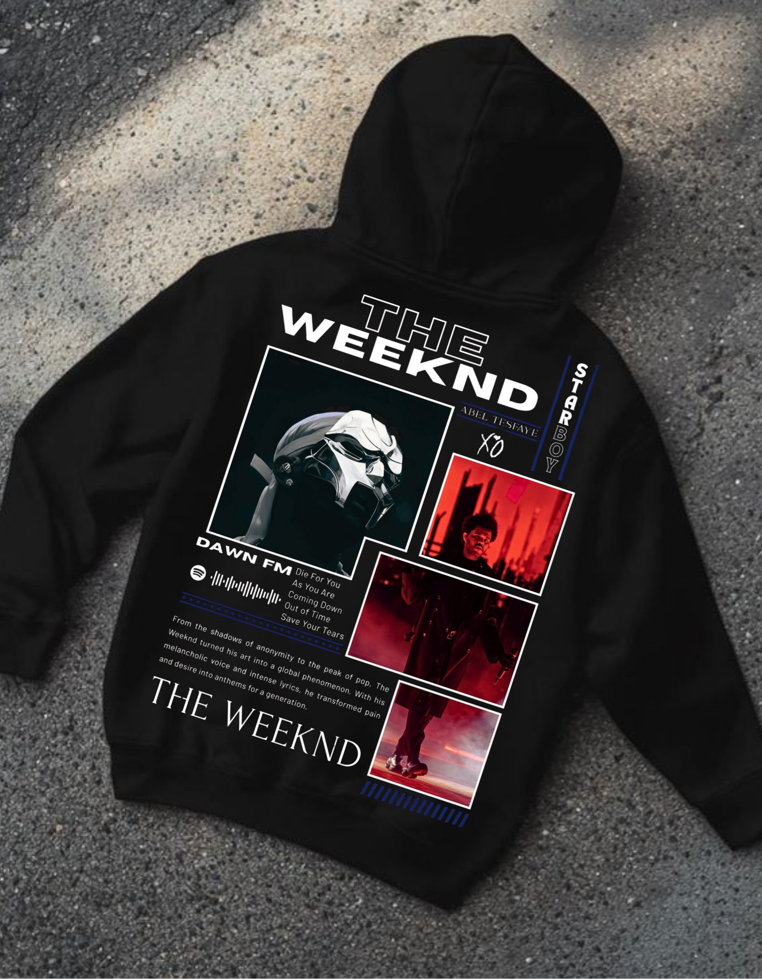 THE WEEKND Oversized Hoodie