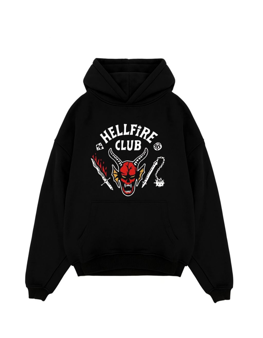 HELLFIRE A CLUB  Oversized HOODIE