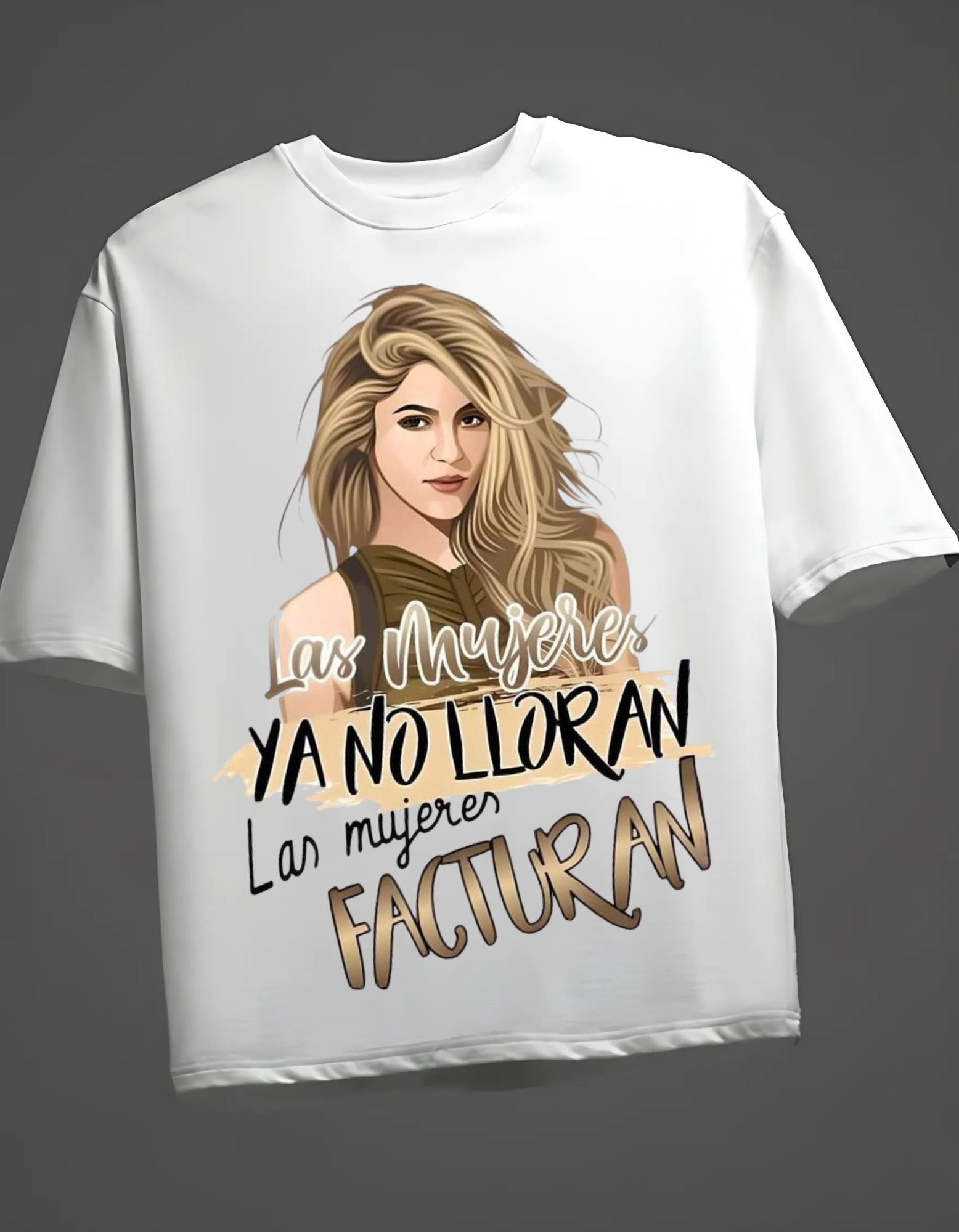 shakira lyrics Oversize T-shirt