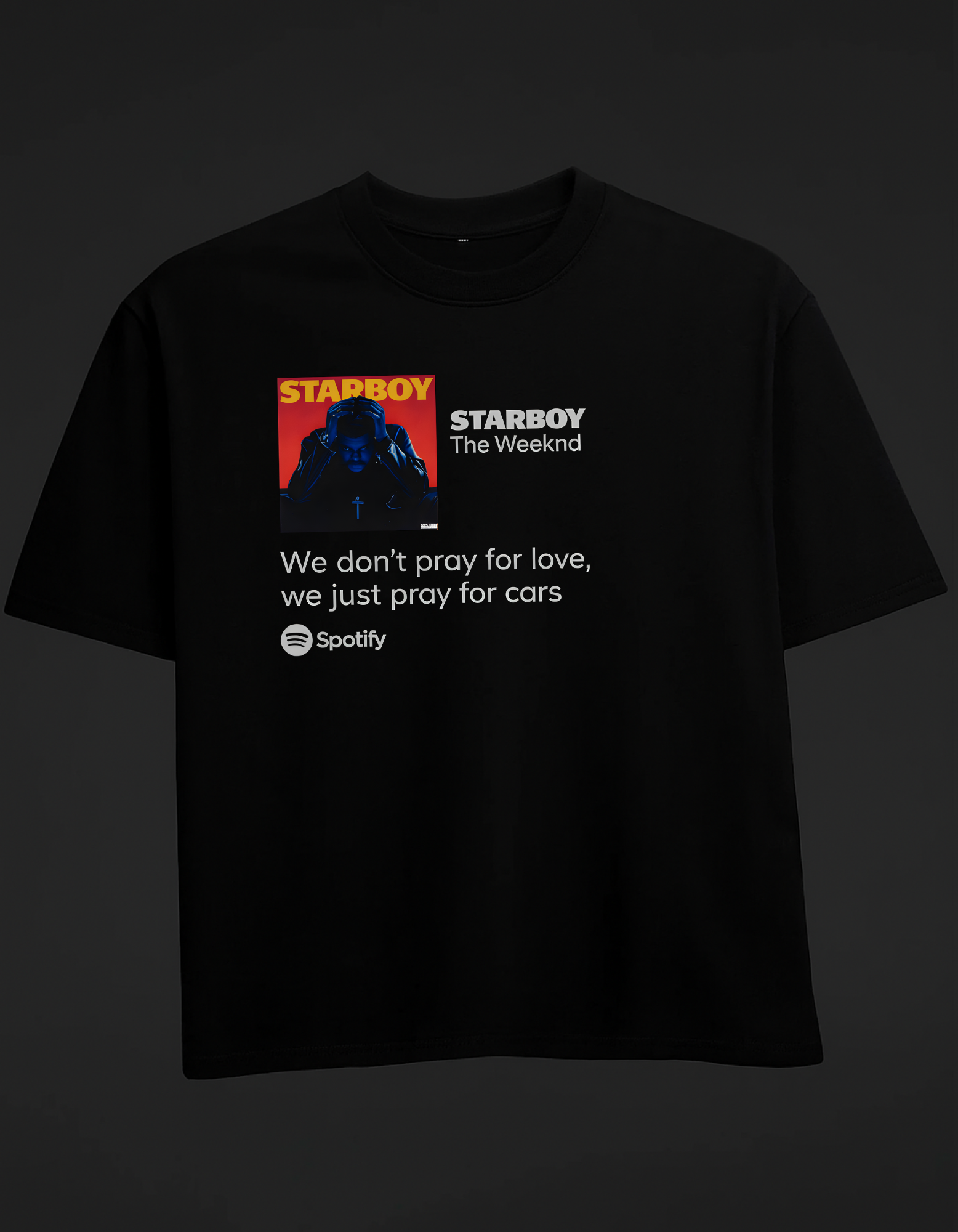 THE WEEKND Oversized T-Shirt