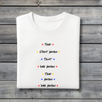 They Don’t Know That We Know T‑Shirt – Funny Friends Inspired Quote Tee for Friends Fans