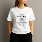 A Moo Point T‑Shirt – Funny Friends Joey Quote Cow Pun Tee