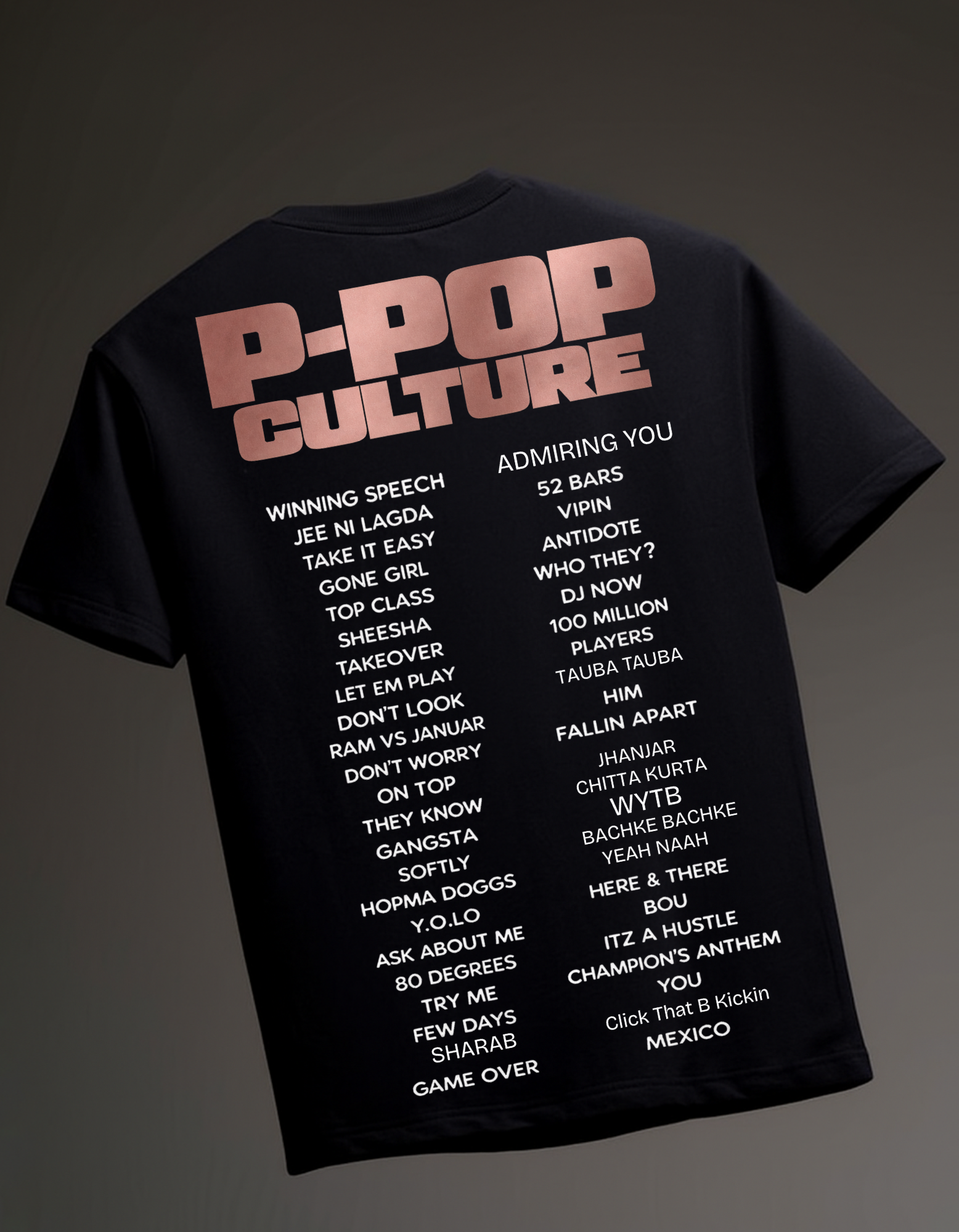 Karan Aujla lyrics Culture  Oversize T-shirt